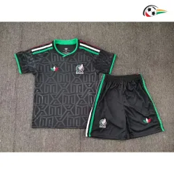Camisa Alternativa Infantil México Copa do Mundo 2026 Preto
