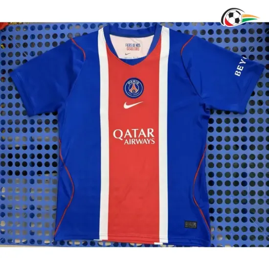 Camisa Titular PSG 2026/2027 Azul/Vermelho