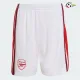 Shorts de Futebol Titular Arsenal 2026/2027 Branco