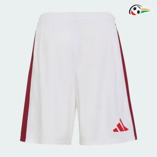 Shorts de Futebol Titular Arsenal 2026/2027 Branco