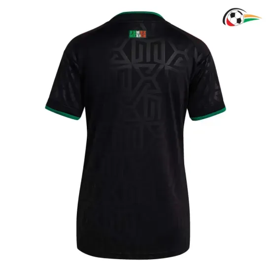 Camisa Alternativa Versão Feminina México Copa do Mundo 2026 Preto