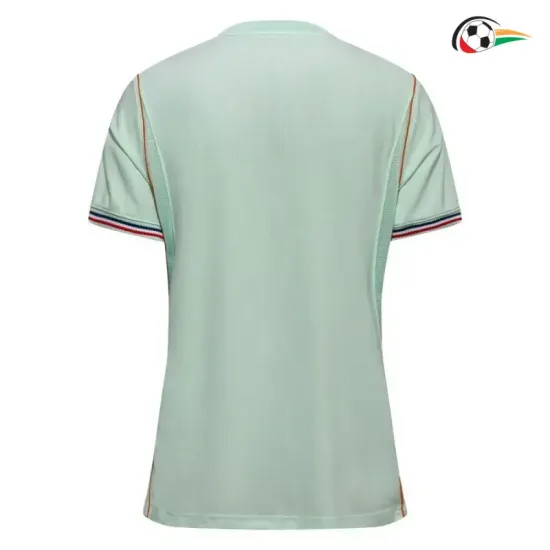 Camisa Reserva Versão Feminina Francia Copa do Mundo 2026 Verde Menta