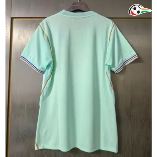 Camisa Reserva Versão Feminina Francia Copa do Mundo 2026 Verde Menta