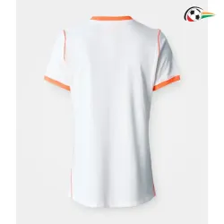 Camisa Reserva Versão Feminina Holanda Copa do Mundo 2026 Branco