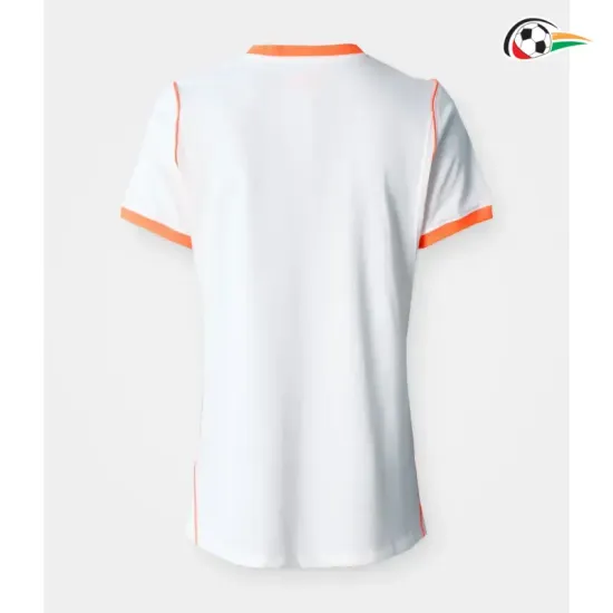 Camisa Reserva Versão Feminina Holanda Copa do Mundo 2026 Branco