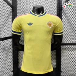 Camisa Reserva Versão Jogador Curacao Copa do Mundo 2026 Amarelo Claro