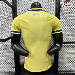 Camisa Reserva Versão Jogador Curacao Copa do Mundo 2026 Amarelo Claro
