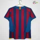Camisa Retrô Titular Barcelona 2005/06 Vermelho/Azul
