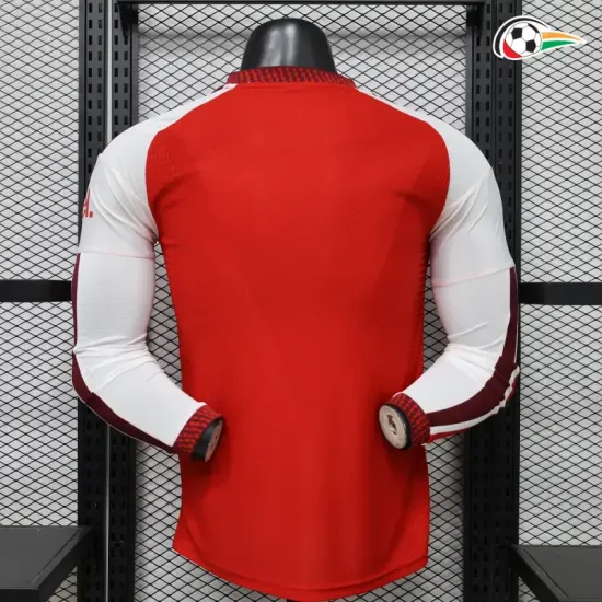 Camisa Titular Versão Jogador Arsenal 2026/2027 Vermelho Manga Longa