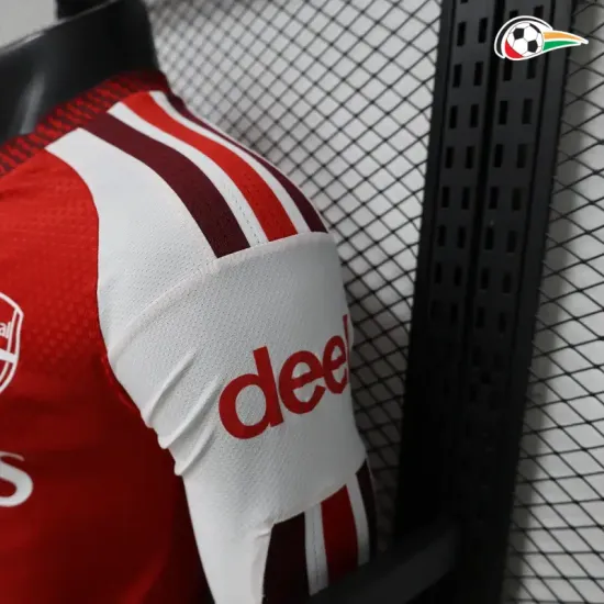 Camisa Titular Versão Jogador Arsenal 2026/2027 Vermelho Manga Longa