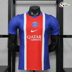 Camisa Titular Versão Jogador PSG 2026/2027 Azul/Vermelho