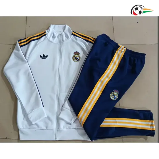 Conjunto esportivo do Real Madrid 2026/2027 Branco