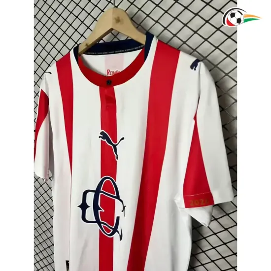 Camisa Chivas 120 Edição De Aniversário 2026/2027 Vermelho/Branco