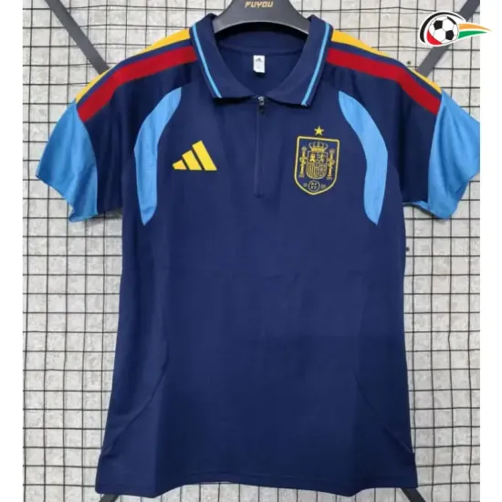 Camisa POLO España 2026 Azul Marinho