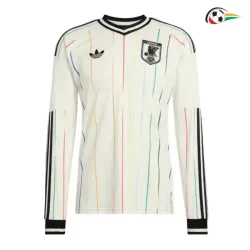 Camisa Reserva Japón Copa do Mundo 2026 Branco Manga Longa