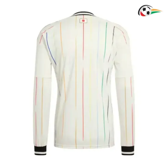 Camisa Reserva Japón Copa do Mundo 2026 Branco Manga Longa