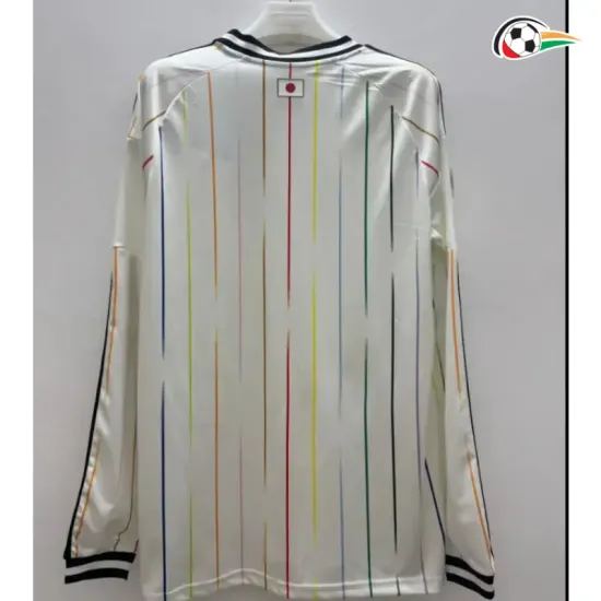 Camisa Reserva Japón Copa do Mundo 2026 Branco Manga Longa