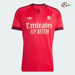 Camisa Reserva Olympique De Lyon 2026/2027 Vermelho