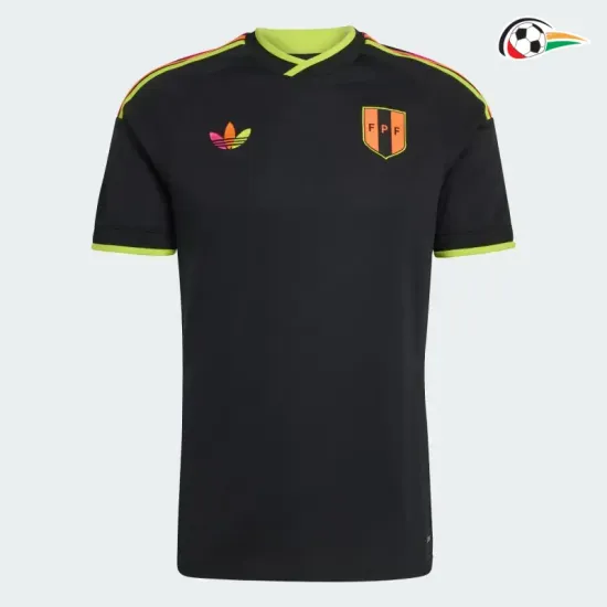 Camisa Reserva Perú Copa do Mundo 2026 Preto