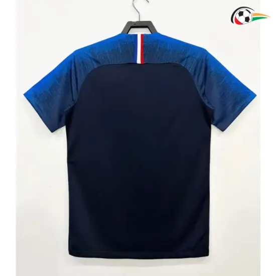 Camisa Retrô Titular Francia 2018 Azul Copa do Mundo