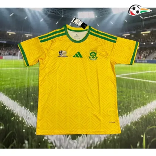 Camisa Titular Sudáfrica Copa do Mundo 2026 Amarelo