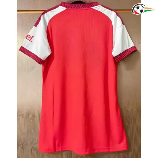 Camisa Titular Versão Feminina Arsenal 2026/2027 Vermelho/Branco