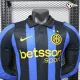 Camisa Titular Versão Jogador Inter de Milan 2026/2027 Azul/Preto Manga Longa
