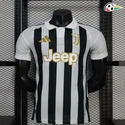 Camisa Titular Versão Jogador Juventus 2026/2027 Preto/Branco