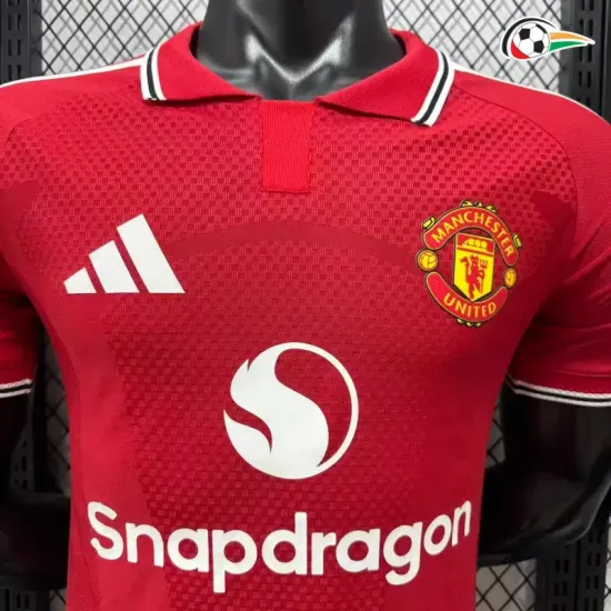 Camisa Titular Versão Jogador Manchester United 2026/2027 Vermelho