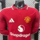 Camisa Titular Versão Jogador Manchester United 2026/2027 Vermelho Manga Longa