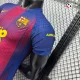 Camisa Versão Jogador Barcelona x Olivia Rodrigo 2025/2026 Azul/Vermelho