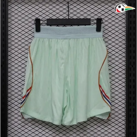 Shorts de Futebol Reserva Versão Jogador Francia Copa do Mundo 2026 Verde Menta