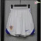 Shorts de Futebol Titular Versão Jogador Croacia Copa do Mundo 2026 Branco