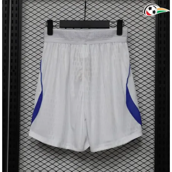 Shorts de Futebol Titular Versão Jogador Croacia Copa do Mundo 2026 Branco