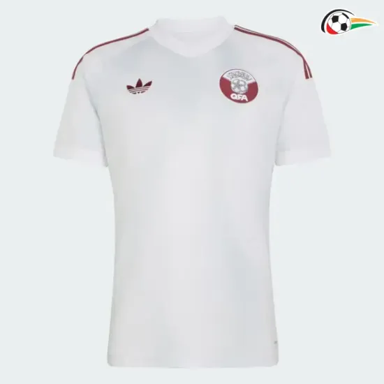 Camisa Reserva Qatar Copa do Mundo 2026 Branco