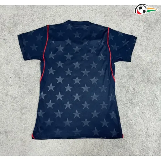 Camisa Reserva Versão Feminina EE.UU Copa do Mundo 2026 Preto Obsidiana