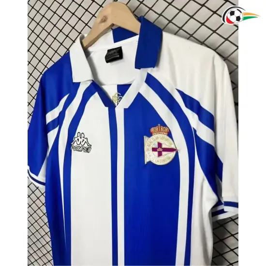 Camisa Retrô Deportivo de La Coruña 2026/2027 Branco/Azul
