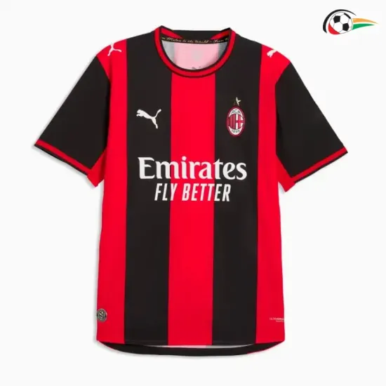 Camisa Titular AC Milan 2026/2027 Vermelho/Preto