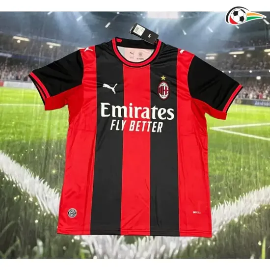 Camisa Titular AC Milan 2026/2027 Vermelho/Preto