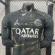Camisa Versão Jogador PSG 2025/2026 Night Edition Preto Manga Longa