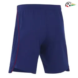 Shorts de Futebol Reserva Croacia Copa do Mundo 2026 Azul