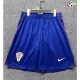 Shorts de Futebol Reserva Croacia Copa do Mundo 2026 Azul