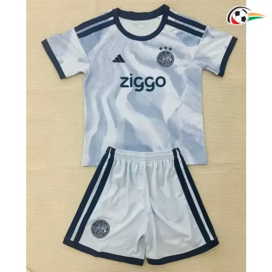 Camisa Alternativa Infantil Ajax 2026/2027 Azul Claro