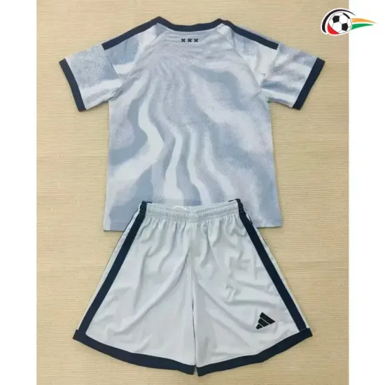 Camisa Alternativa Infantil Ajax 2026/2027 Azul Claro