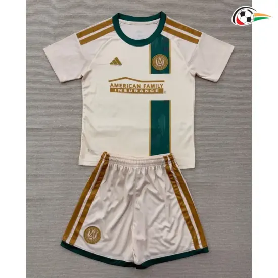 Camisa Reserva Infantil Atlanta United 2026/2027 Caqui