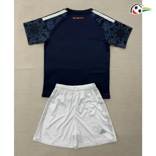 Camisa Reserva Infantil New York City 2026/2027 Azul Escuro