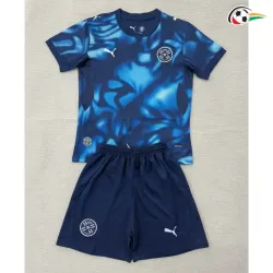 Camisa Reserva Infantil Paraguay Copa do Mundo 2026 Azul