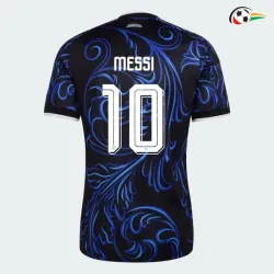 Camisa Reserva Messi 10 Argentina Copa do Mundo 2026 Azul com FIFA2022