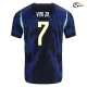 Camisa Reserva VINI JR. 7 Brasil Copa do Mundo 2026 Azul
