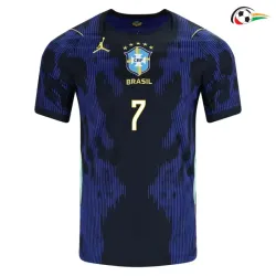 Camisa Reserva VINI JR. 7 Brasil Copa do Mundo 2026 Azul